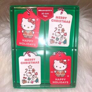 Hello Kitty Christmas gift tags